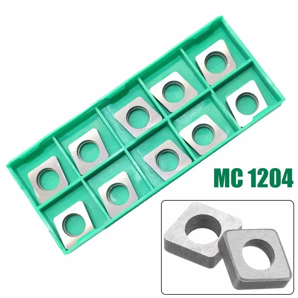 10 PCS MW0804 MS1204 MC1204 Turning Tool CNC Carbide Insert Blade Shims Carbide Shim Trigon Workshop Turning Tools Accessories