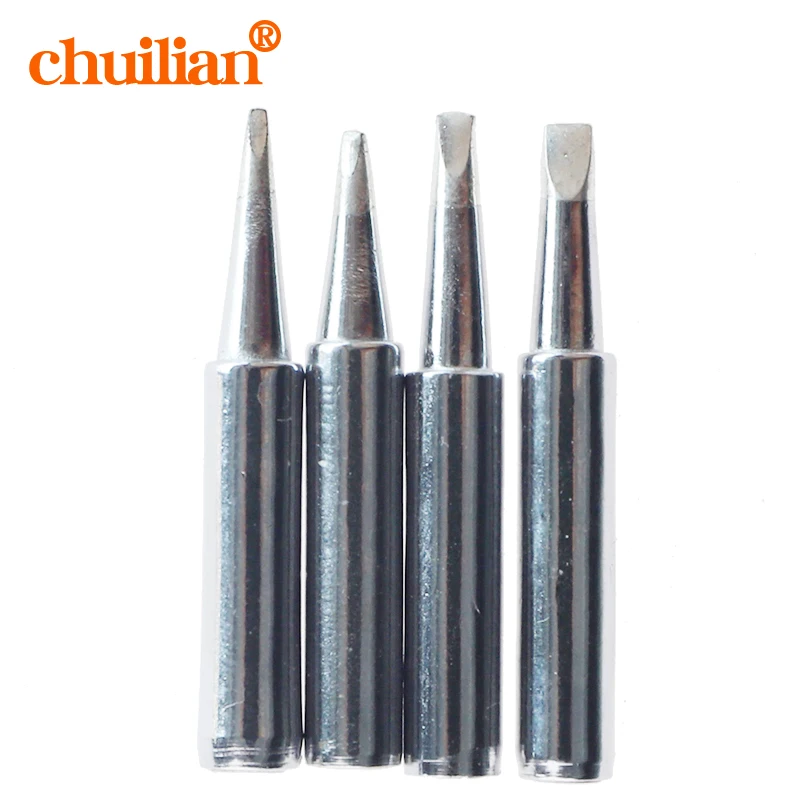 4Pcs/lot 900M Soldering Station Solder welding tip Be applicable 936 SAIKE ATTEN AOYUE KADA YIHUA Soldering Rework Station