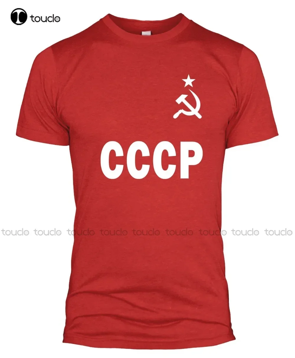 Nueva Camiseta Retro de Fútbol de la Unión Soviética, 100% Algodón, Barata, para Hombre, Mujer y Niño, Divertida, Unisex, Tallas XS-5XL
