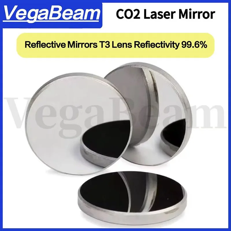 Laser Mo reflective lens,dia.19 20 25 30 38mm Thickness 3mm/5mm. Reflective mirror for 40W CO2 high-power laser cutting machine