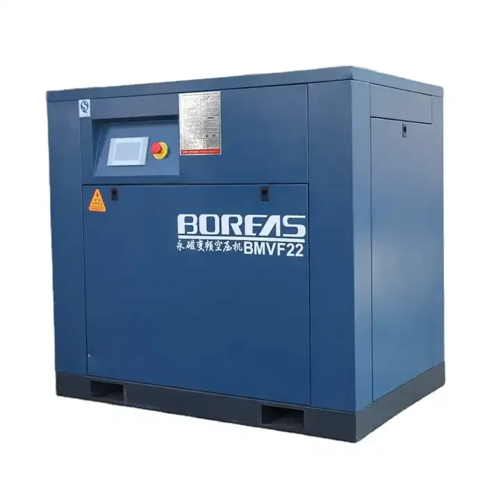 OEM general industrial 30 low noise 22kw variable speed rotary screw air compressor BMVF22