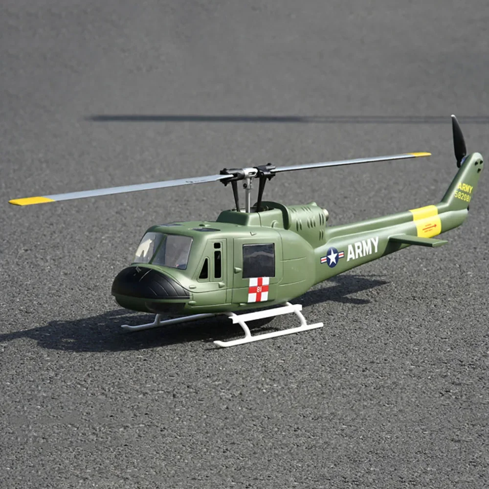 

Flywing Upgrade UH-1 Iroquois V3 6 CH 470 Size PNP RTF Scale Helicopter with H1 Flight Controller