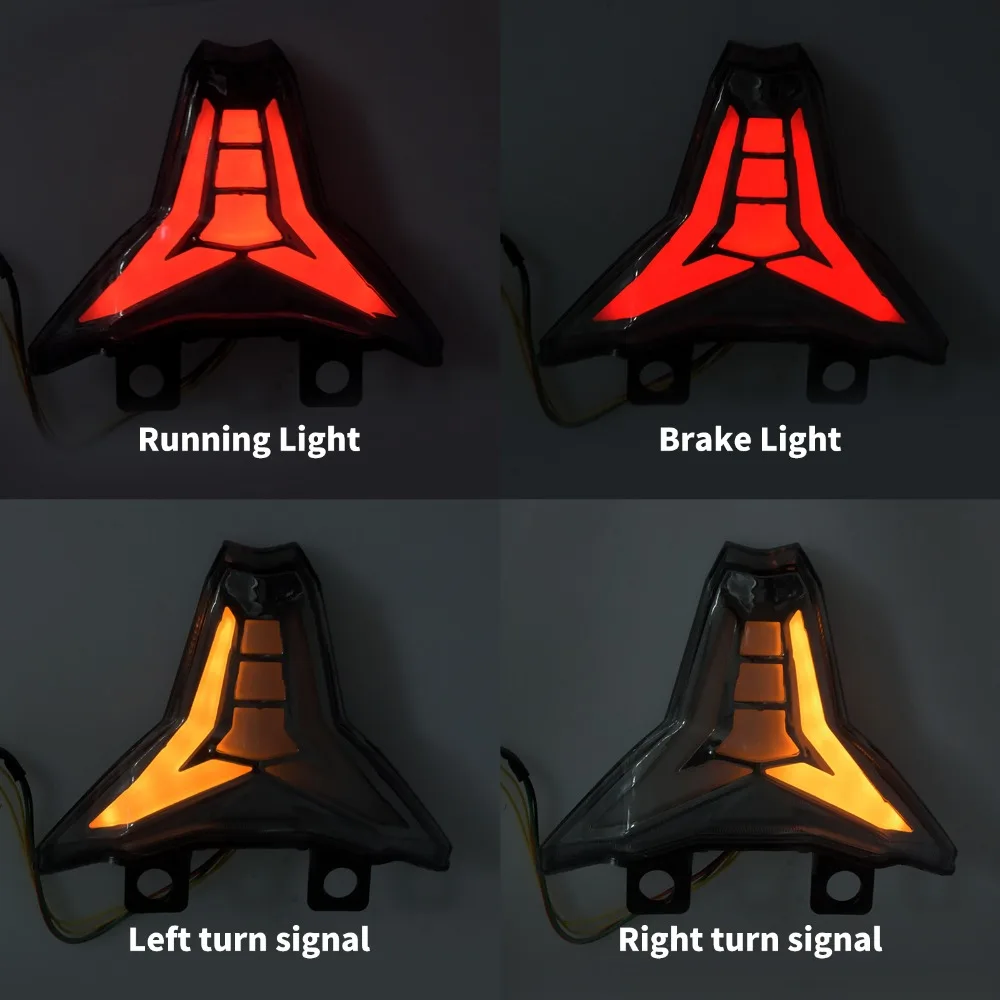 

Motorcycle Accessories for Kawasaki Z1000ZX-10RNinja Rear Taillight Brake Turn Signal