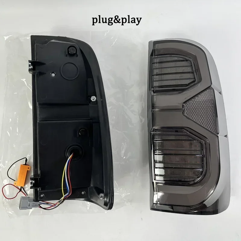 

Led Tail Lights For Toyota Hilux Vigo KUN26 SR SR5 2004-2014 Car Accessory Rear Running Dynamic Turn Signal Reverse Brake Lamp