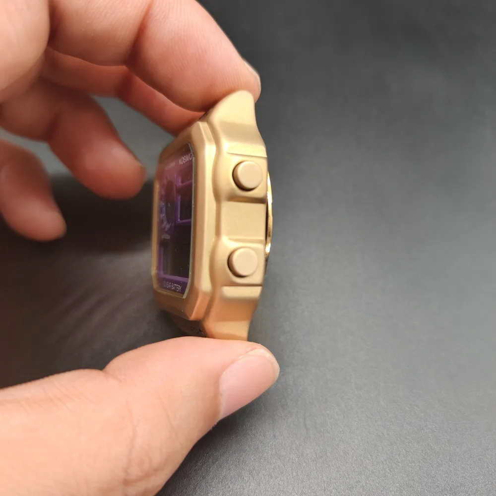 AE1200 Modification Accessories Brass Case Small Square Electronic Watch Modification Accessories for AE-1200WH