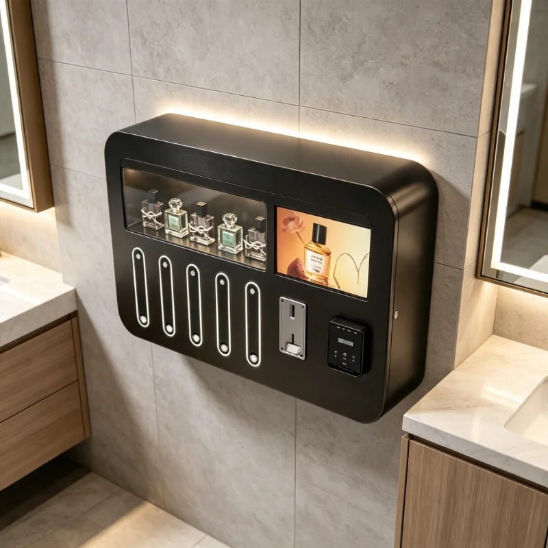 perfume bar dispenser supports full custom modification, wear-resistant structure for long-term use in high-grade lounges