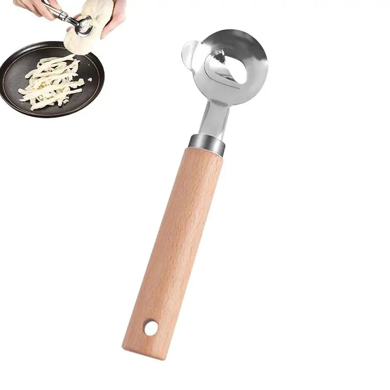 Cactus Peeler Spoon Chinese Noodle Cutter Hangable Cactus Thorn Remover Manual Noodle Pasta Cutter For Fruit Vegetable Kitchen
