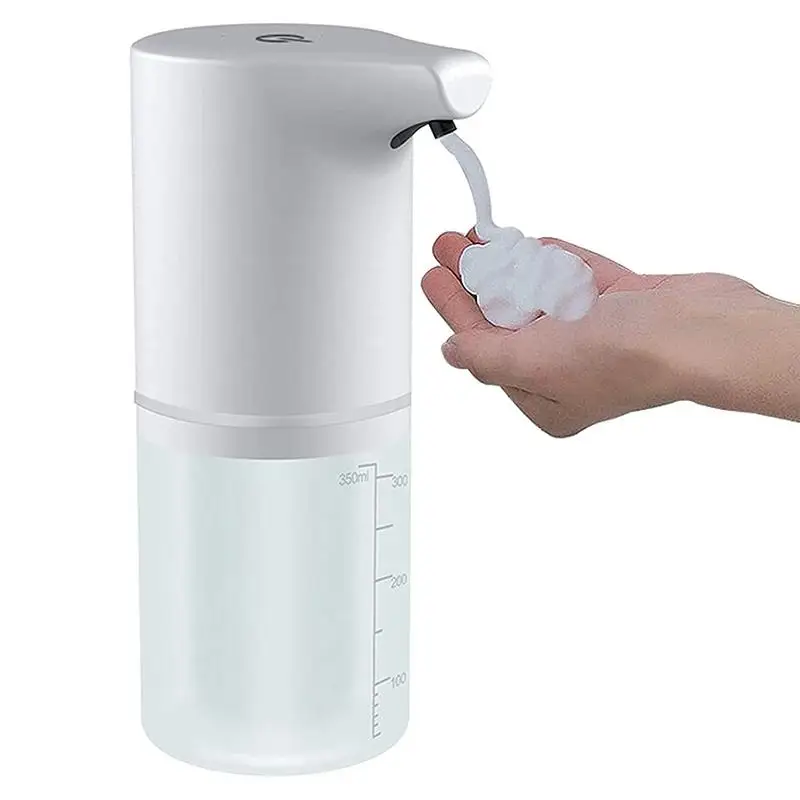 

Touchless Automatic Foam Soap Dispenser USB Rechargeable Touchless Sensor 350ml USB Charging Hand Wash Foaming Wahser