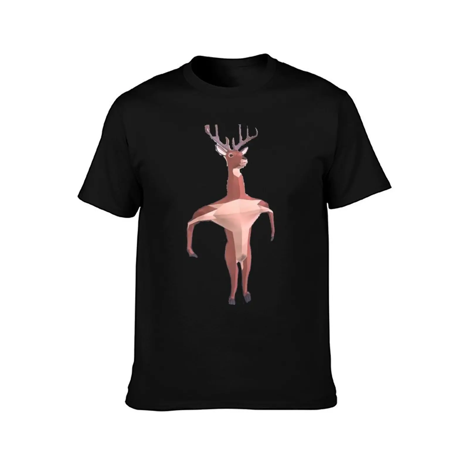 Running deer simulator funny Gift. T-Shirt Plus Size Everyday Tee Shirt