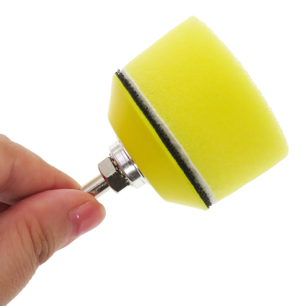 1/2/3 Inch Polishing Pads Kit for Drill Detail Polishing Pad 26 Pcs with M14 Thread Backing Pad Adapters for Car Cleaning Waxing