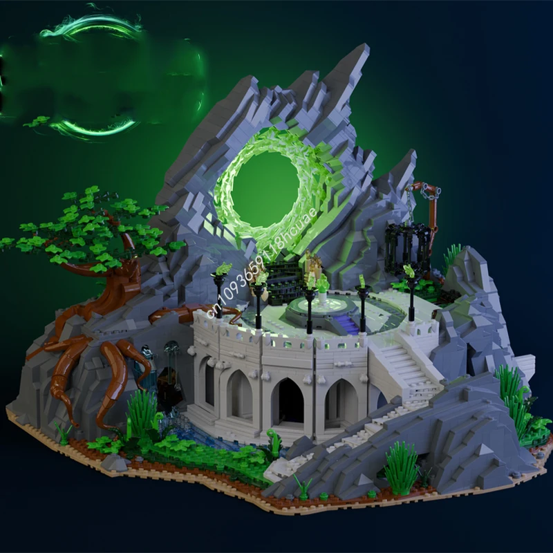 

3819pcs MOC The Portal of Shadows Castle Building Blocks STEAM Learning Hands-on ability up Logical thinking Christmas toy Gift