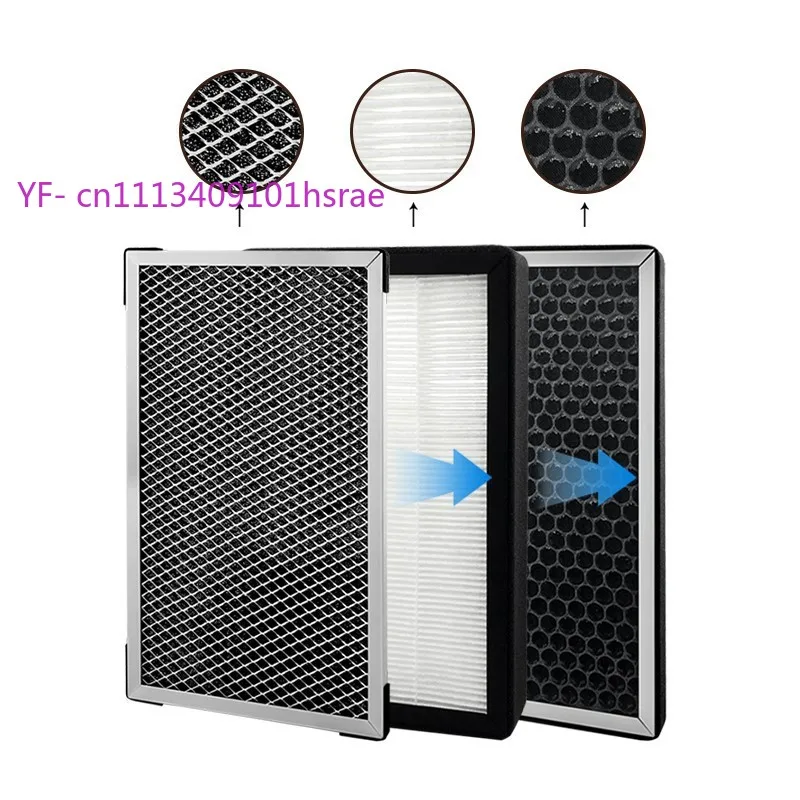 Duct Fan Air Primary Purification Box High Efficiency Filter Screen Deodorizer for Haze Dust Prevention