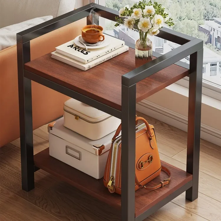 

Журнальный столик премиум-класса, передвижной приставной столик для небольшой квартиры, современный простой