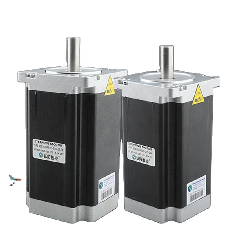 450℃ Waterproof Nema 34 Stepper Motor 24V, Shaft 12.7/14mm High Temperature Resistant Stepper Motor for CNC