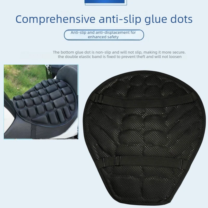 Soft Motorcycles Seat Cover Cushion EVA Foam Soft Comfortable Relief Seat Cushion Universal for Motorbike Electric Bike Air Seat