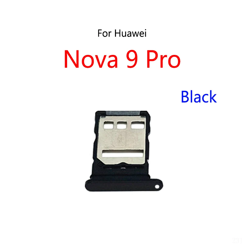 For Huawei Nova 9 Pro New SIM Card Slot Tray Holder Sim Card Reader Socket