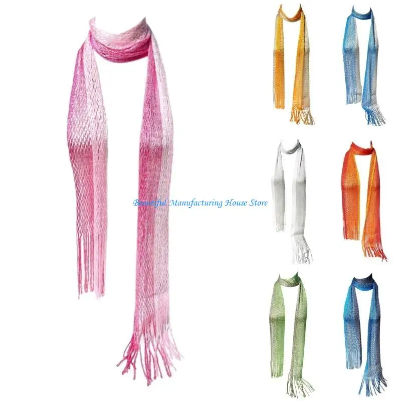 

E56A Scarf Skinny for Women Belt Necktie Neck Scarf Handbag Choker Scarf Scarf Belt