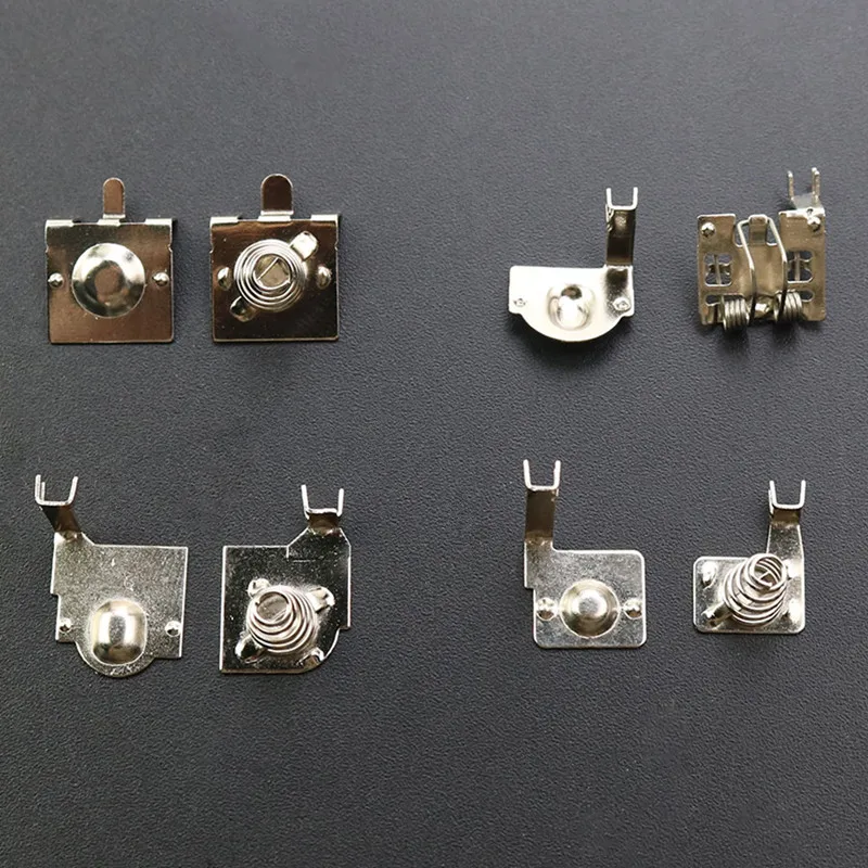 マザーボードとハウジングのバッテリー端子、スプリングコンタクト、gb、gbc、gba、gbp、200セットのバッテリーホルダー