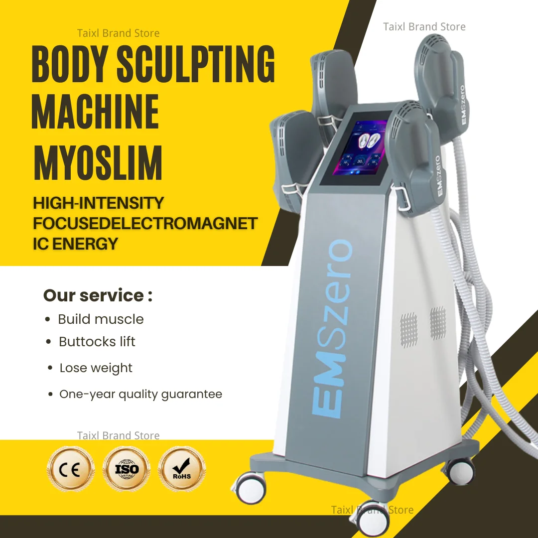 

Professional EMSzero NEO 6500W RF Machine Hi-EMT Body Sculpting Fat Burning EMS Slimming Beauty Equipment