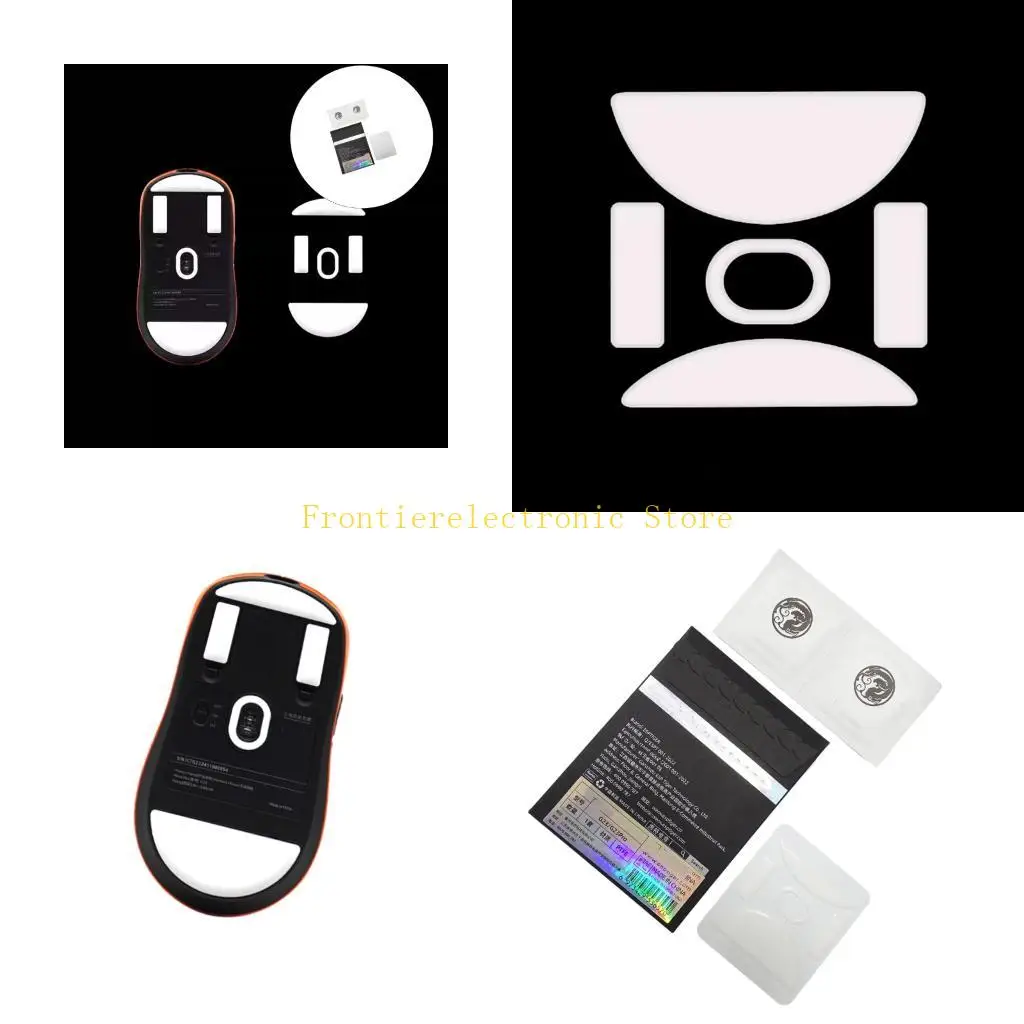 

G8DB 1Set Ice Mouse Skates Mouse Pad Mouse Glides Feet for Incott G23 Mouse