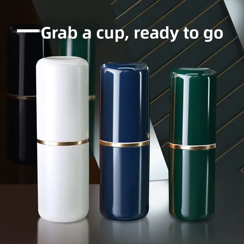 

Портативный дорожный стакан для зубной щетки и зубной пасты, футляр для хранения, набор для ухода за полостью рта, аксессуары для ванной комнаты