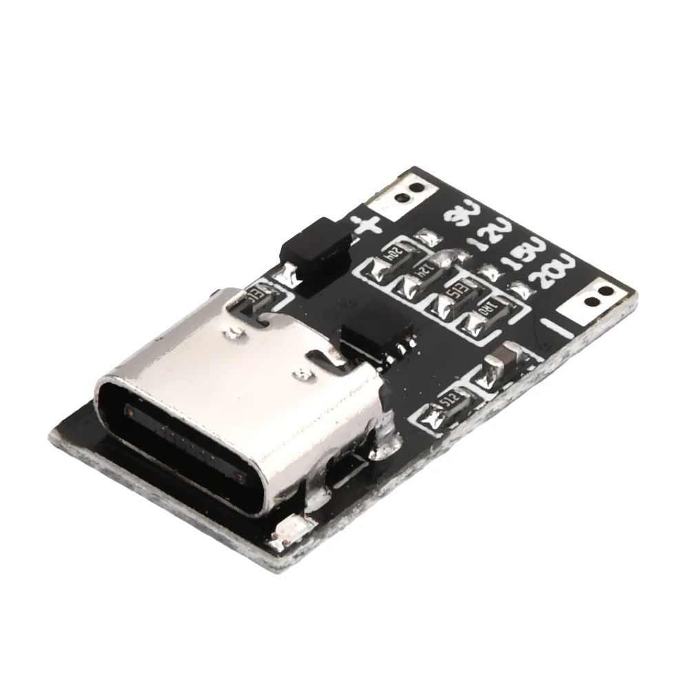 Type C to 9V 12V High Speed Charger Power Delivery Boost Module USB-C PD Trigger Board Module PD/QC Decoy Board Fast Charge