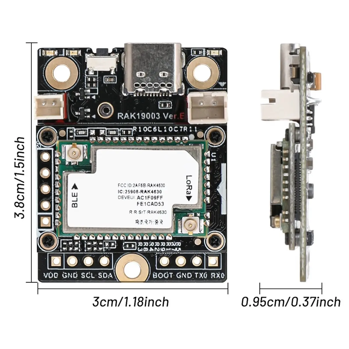 Promotion Meshtastic Meshcore Node Repeater WisMesh RP2040 Kit Board Wisblock Core Module Lora Mesh 868mhz