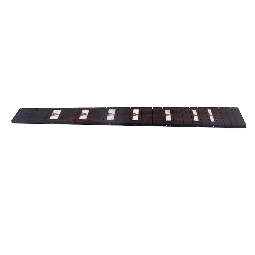 

Rosewood Fingerboard for Guitar Neck 41 Inch 20 Fret Acoustic DIY Blank Fretboard Shell Inlaid Fits Fold Guitars Bamboo Material