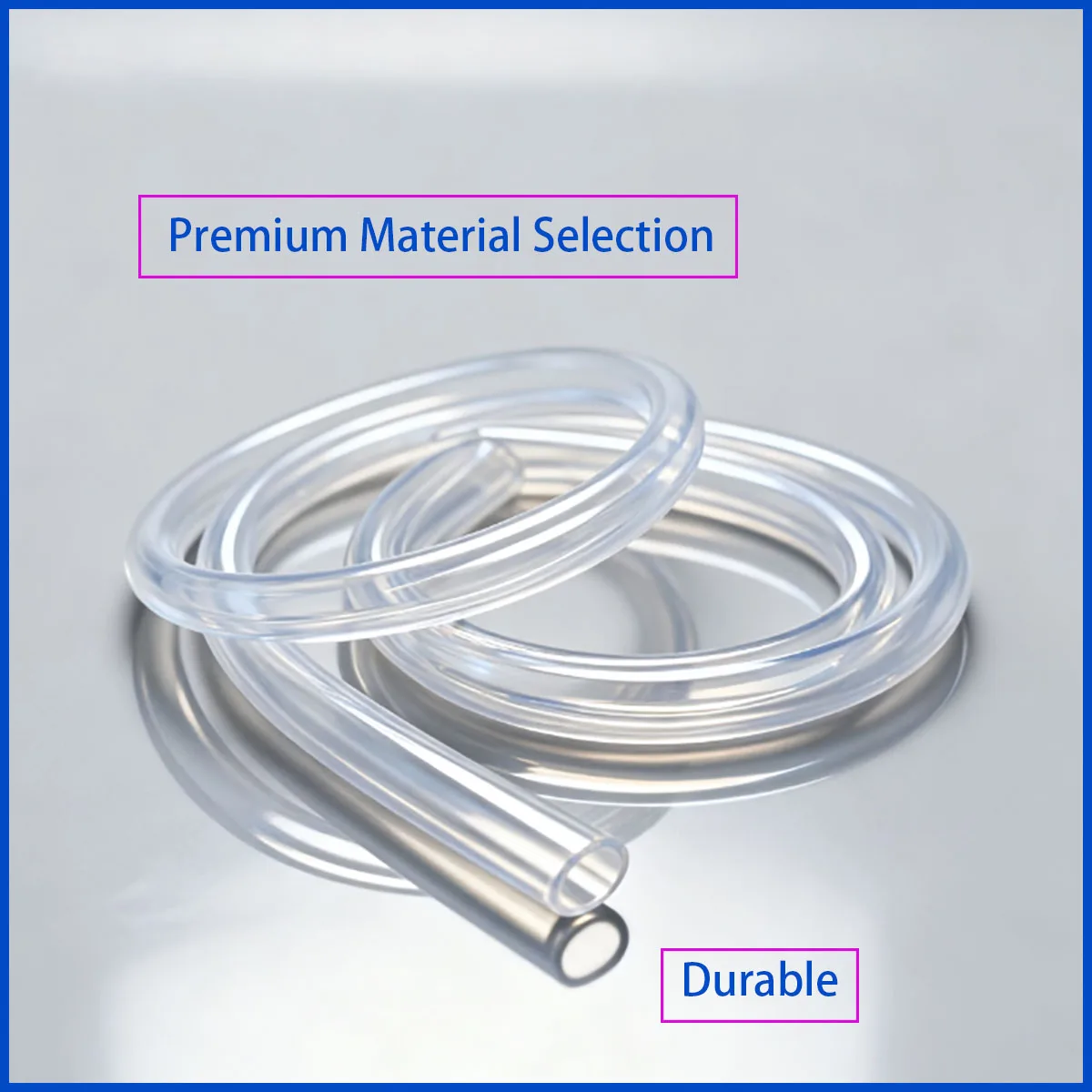 

Food Grade Silicone Tube - Odorless Transparent Silicone Rubber Hose, High Temperature Resistant, Inner Diameter 2-35mm
