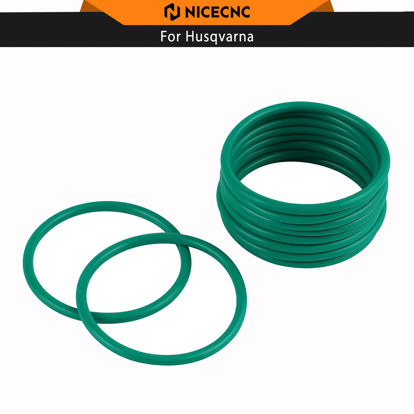 

NICECNC 10PCS Exhaust Manifold Gasket For Husqvarna TE300 TE250 TC250 TX300 2014-2022 For Husaberg TE 300 2011-2013 Sherco SE300