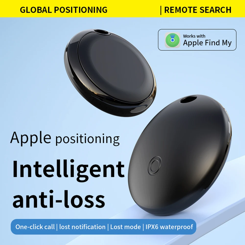 

BT Tracker Anti-Lost Key Finder, совместимый с Apple Find My, беспроводная зарядка для ключей, сумок, багажа и многого другого