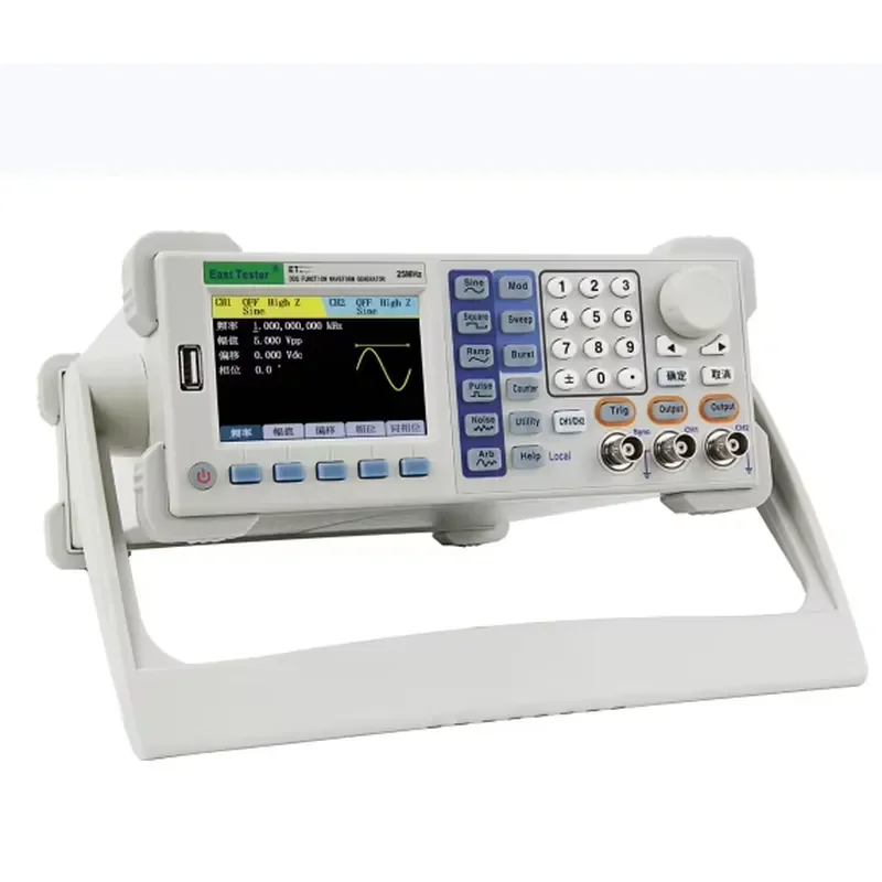for ET3360 Desktop Digital Industrial High Precision Dual Channel Function Signal Generator Arbitrary Waveform Generator