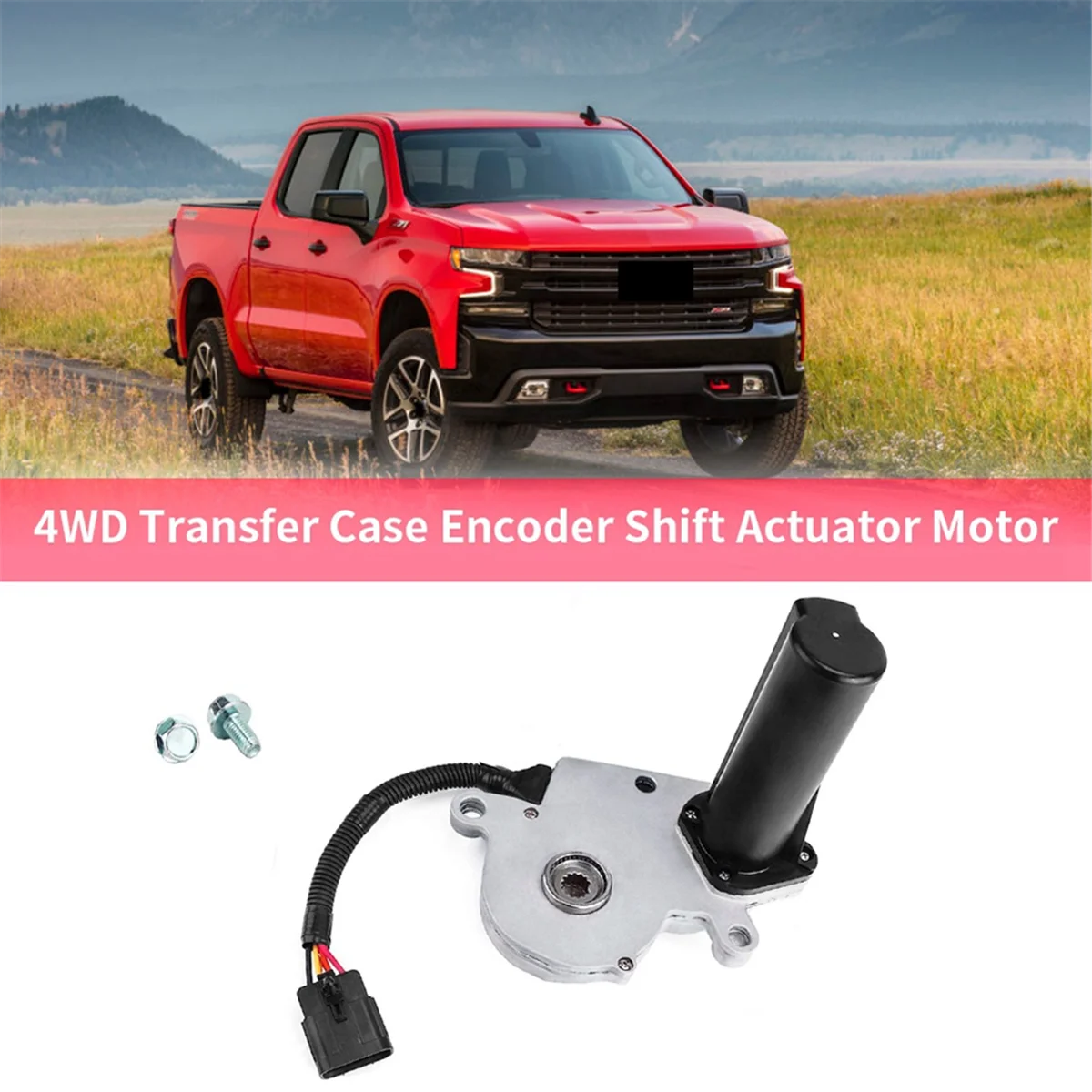 Car 4WD Transfer Case Encoder Shift Actuator Motor for Chevy Avalanche Silverado Dodge Ram 600-910 88962314 5170543AA