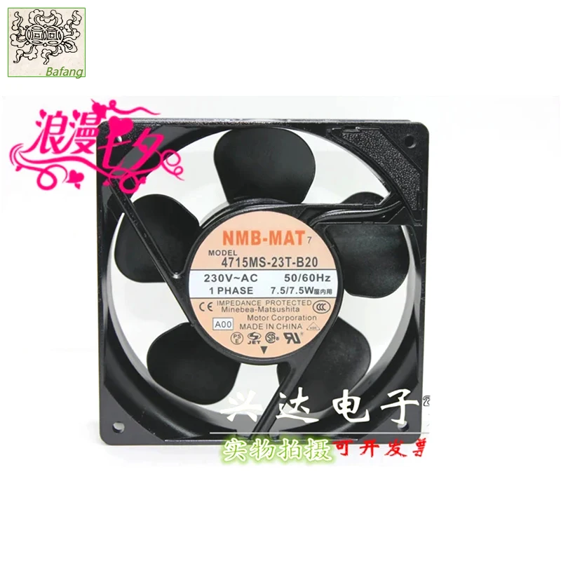 

Ltsf For Ventilador De Refrigeración, Nuevo, Original, 4715MS-23T-B20, AC 230V, 7,5 W, 12CM, 12038