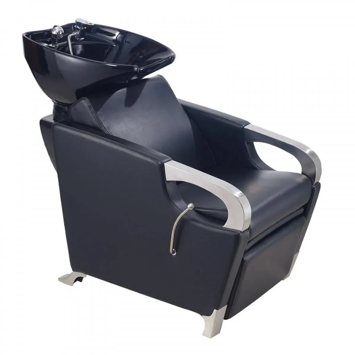 

LJY*Seated shampoo bed Semi-reclining ceramic basin hair salon High-grade shampoo chair flush bed