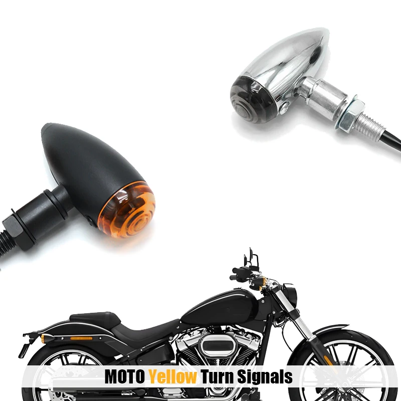 LED Motorcycle Turn Signals Indicators Light 12V  Universal for YAMAHA MT03 07 09 XT660 SR400 NVX155 NMAX155 XMAX300 Tricity 300