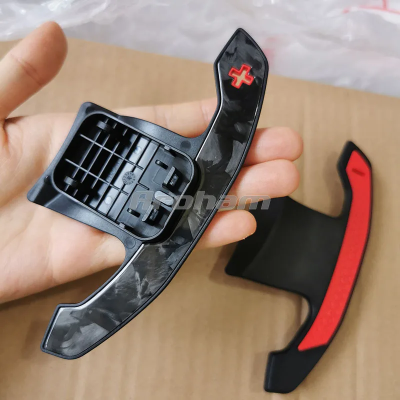 

Carbon Fiber Steering Wheel Shifter Paddle For BMW G20 G30 G01 G05 F22 F30 1 2 3 4 5 6 7 Series Gear Paddles