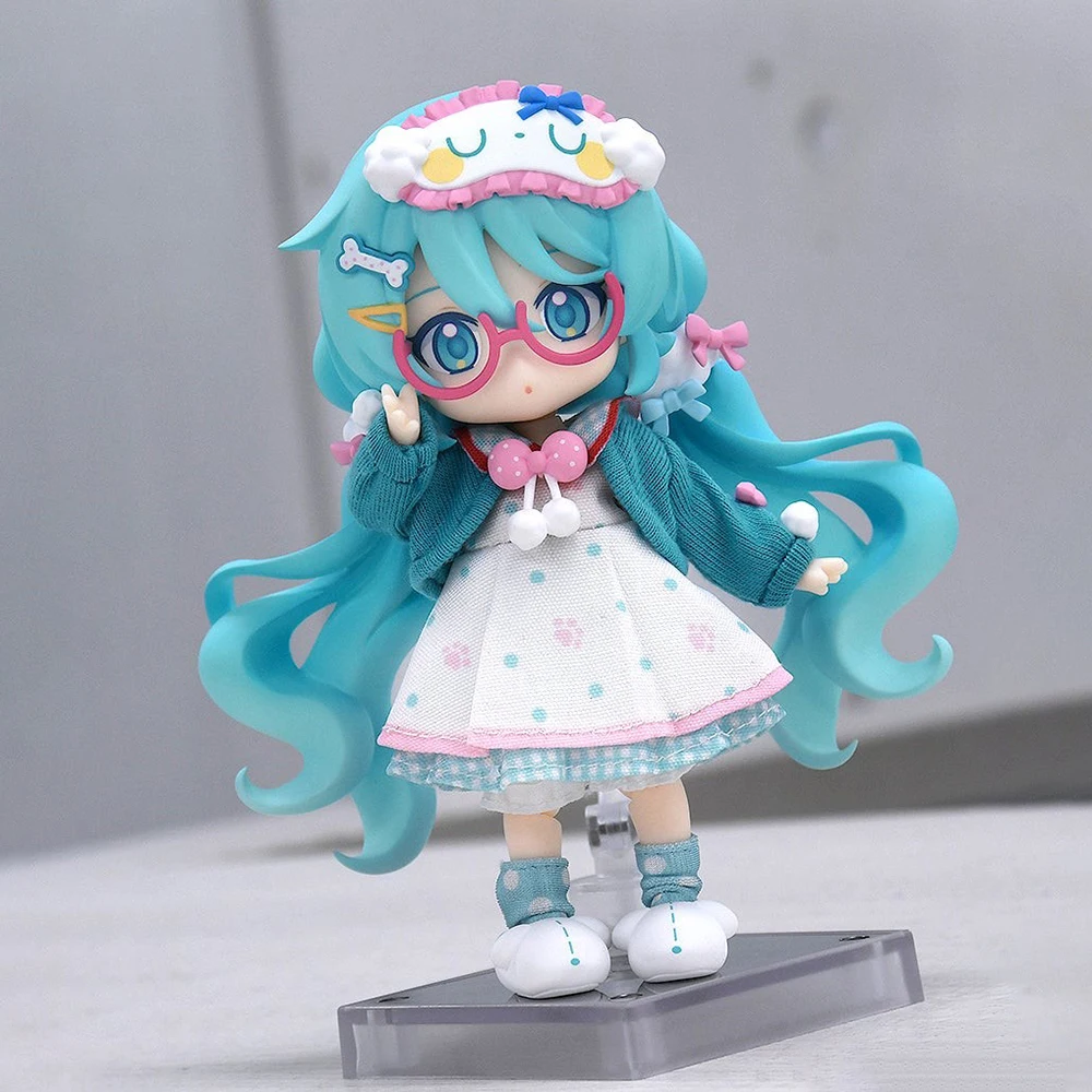Oryginał w magazynie Good Smile Company Vocaloid Hatsune Miku Nendoroid Doll - Loungewear Outfit Ver Anime Figurka Figurka akcji