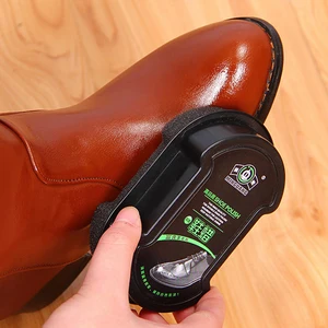 Cila çok işlevli, iki taraflı, düz ayakkabılar, hafif, şeffaf, deri temizleyici, fırça kullanarak bakım süngerleri, pastel boya şeffaf, %40 balmumu, ayakkabı, deri üzerine 12 büyük satış, №10