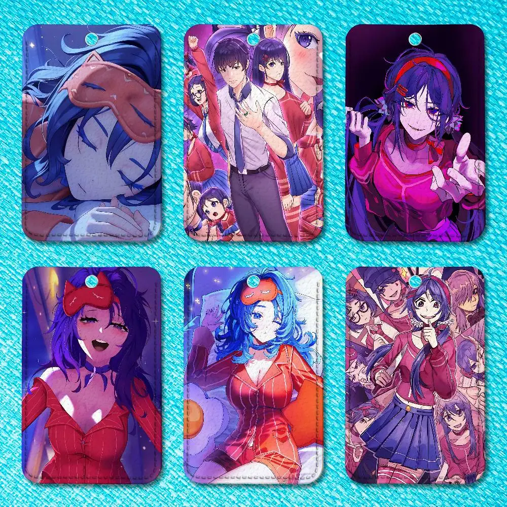 

M-MiSides Game Mitas-S Holder Keychain For Work Card Bank Business Holder Student Card Protective Case Bus Card