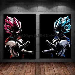 Japan Classic Anime Dragon Ball Goku Gohan Vegeta HD Poster Canvas Painting Print Wall Children Gift Home Decor Art Picture