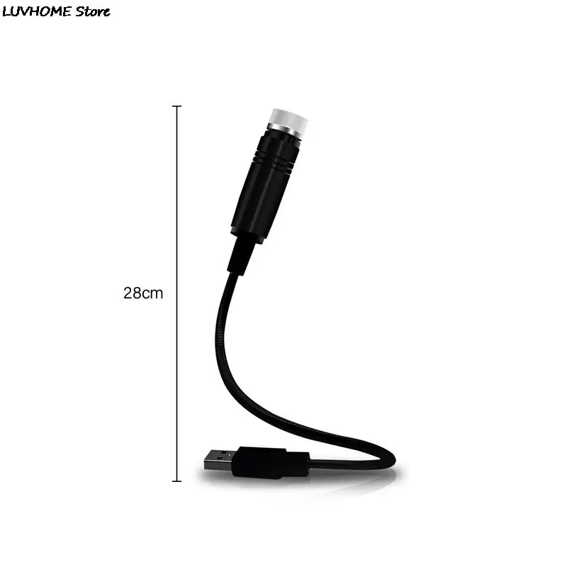 Romântico led estrelado céu noite luz 5v usb alimentado galáxia estrela lâmpada do projetor