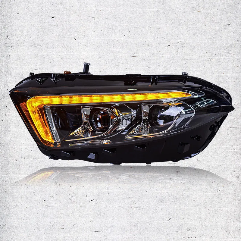 

Dedicated to A-class A180 headlight assembly 19-22 A200 modified LED daytime running light running water turn signal