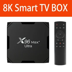 X96 MAX Plus Tv Box Android11 2023 Amlogic S905X4 Quad Core  4K TVBOX AV1 Dual WIFI USB3.0 Smart HD 8K Media Player  Set-Top Box