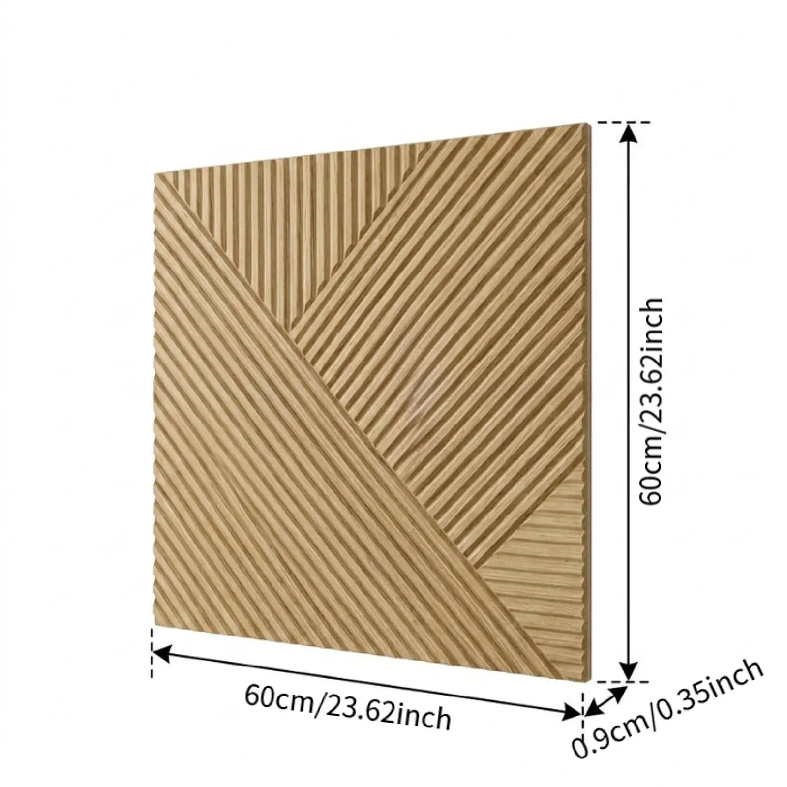 6x Large Acoustic Panels Sound Absorbing Panels for Home Studio Recording