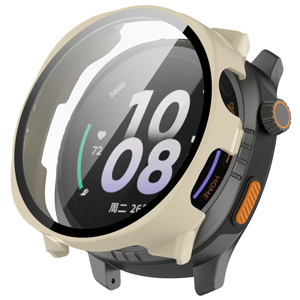 Case Cover and Tempered Glass Screen Protector For Keep Watch Pilot 1 Frame High Quality PC Slim Protective Accessories