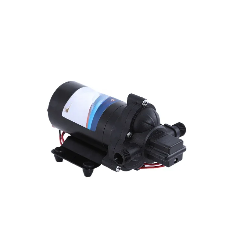 Suitable for 12V RV yacht pressurized domestic water supply 24V high pressure diaphragm cleaning pump self-priming