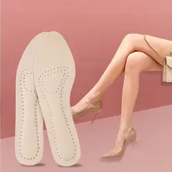 1 Pair Women Sandal Insoles Comfortable Soft Bottom Breathable Non Slip Can Be Pasted High-heeled Shoes Sole Pad