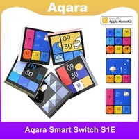 Aqara Smart Switch S1E Touch Control 4 Full LED Timer Calendar Power Statistics Scene Setting Remote For Apple Homekit Aqara APP