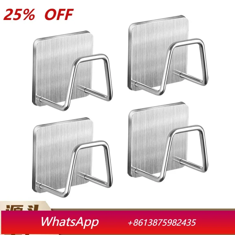 

LH stainless steel sponge rack kitchen non-punching sink steel ball rag rack